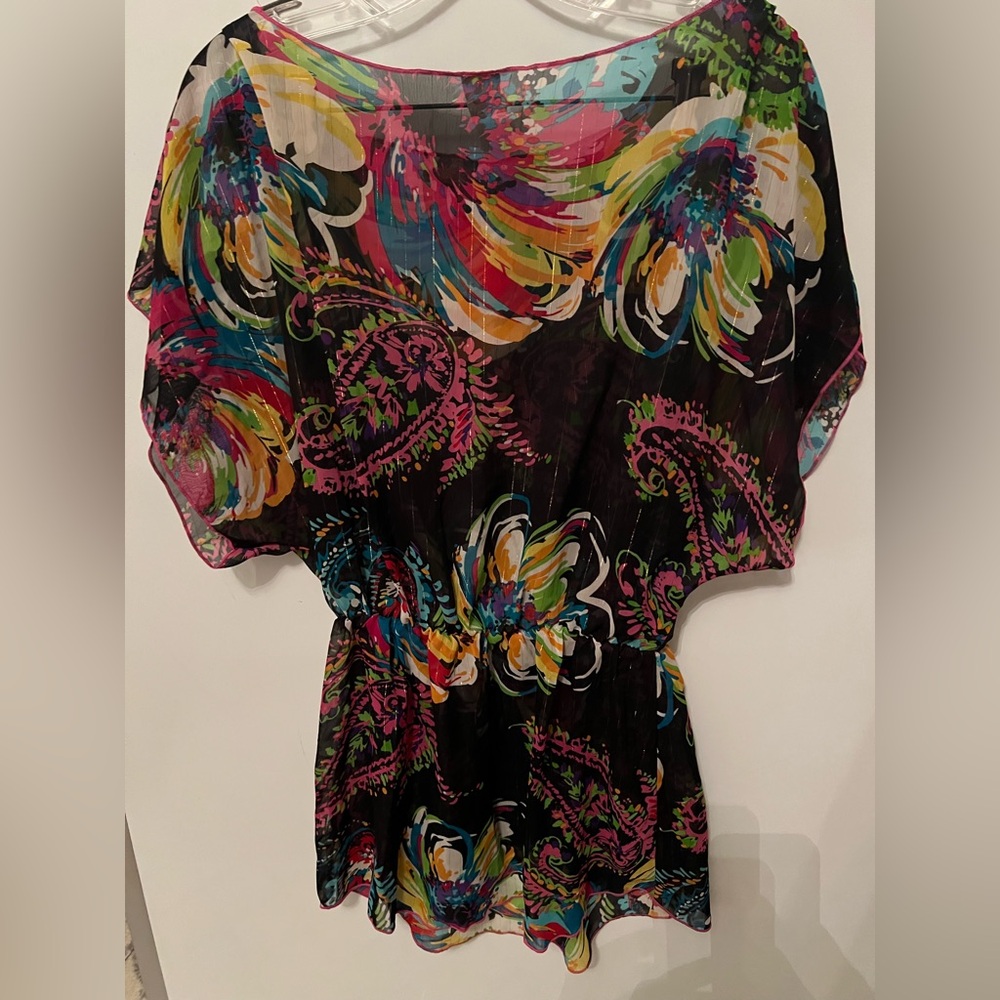 Xhileration swim cover up size small